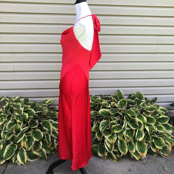 NWT Target CUSHNIE Red Slip Dress - Picture 12 of 14